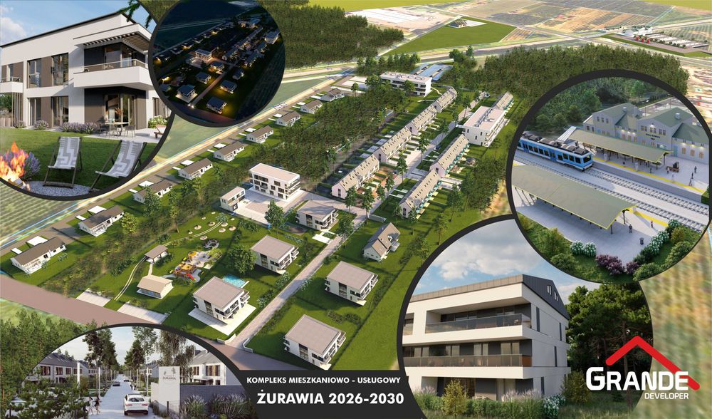 Nowoczesny  Kompleks Mieszkaniowo-Usługowy „Żurawia” – Biała Rawska