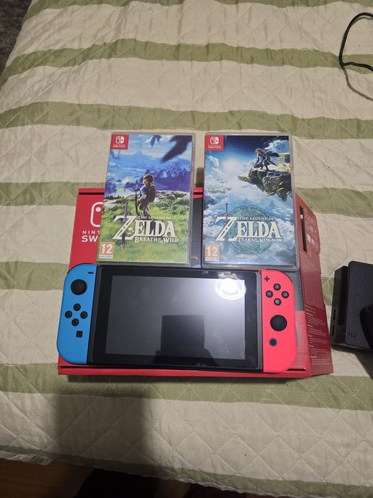 Nintendo switch como nova