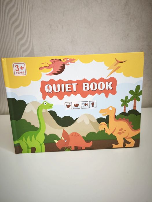 Книга на липучках. Монтесорі. Розвивашки