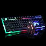 Conjunto teclado e rato USB LED Gamer NOVO
