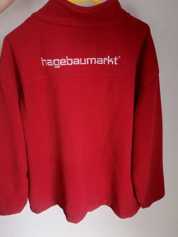 Hagebaumarkt czerwony polar r. 56/58 XXXL