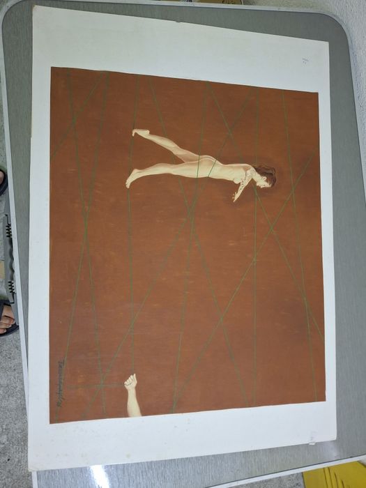Pintura Fernando Gurgel óleo quadro
