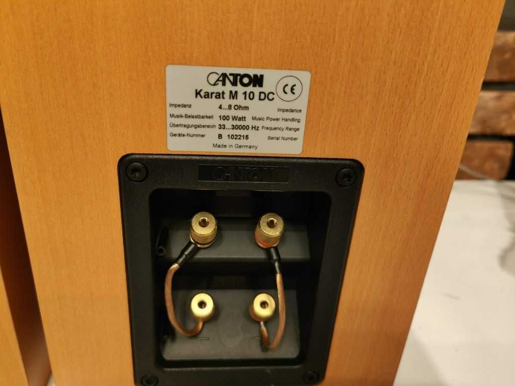 CANTON KARAT M10 DC ! Znakomite kolumny podstawkowe. Nowe 720€ !