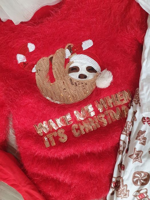 Zestaw ubranek na święta 128 7szt