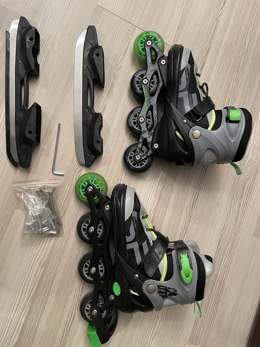 Łyżwy/rolki 2w1 rozmiar 38-41