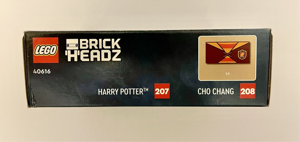 Lego 40616 Harry Potter i Cho Chang (BrickHeadz)
