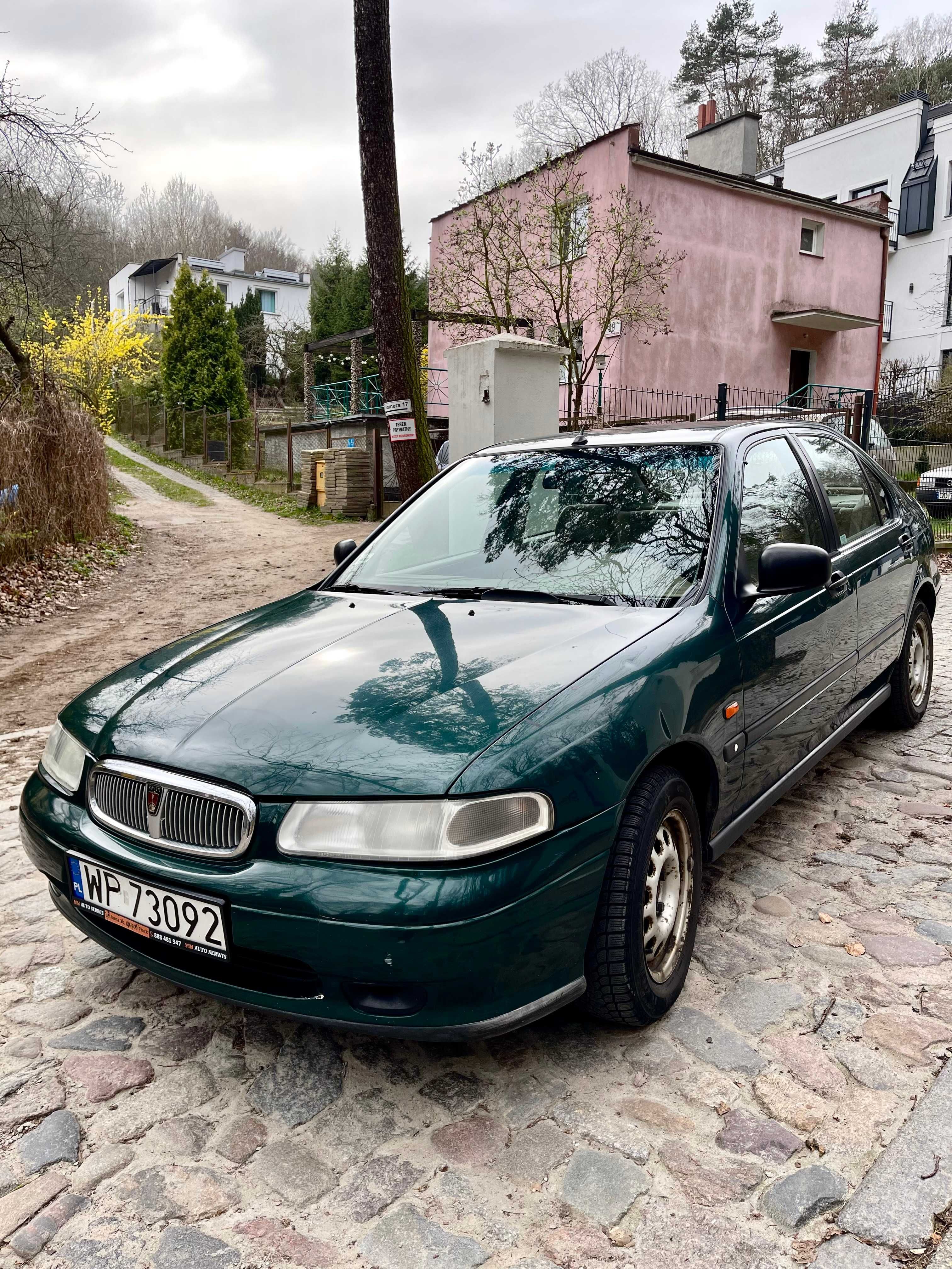 Sprzedam Rover 400 butelkowa zieleń