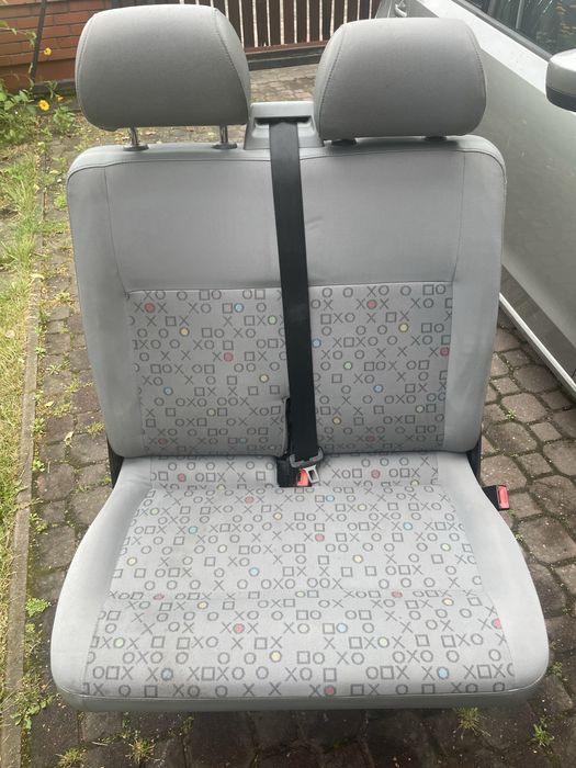 Kanapa fotele fotel pasażera ławka dwójka volkswagen VW T5 XO