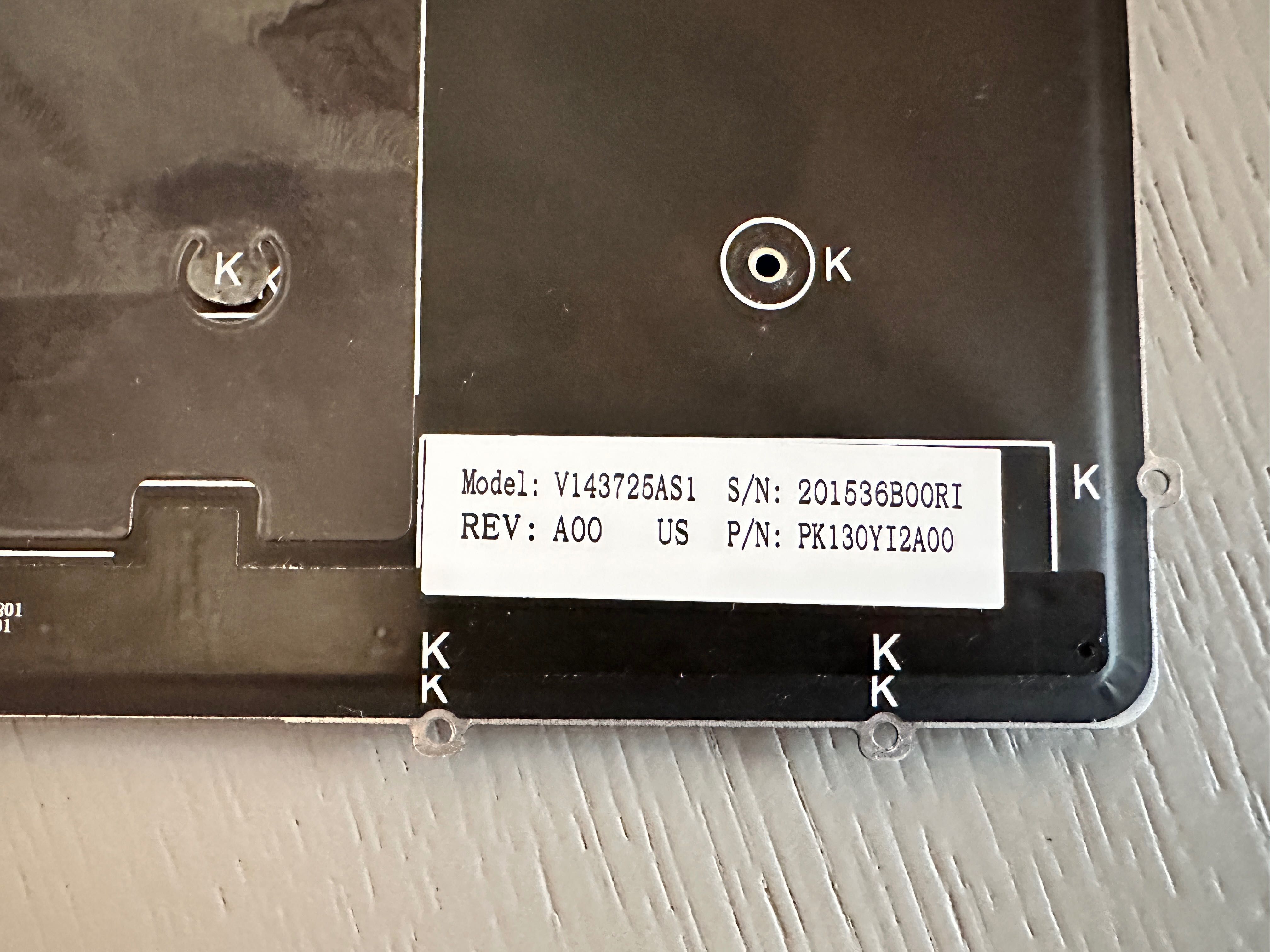 Клавіатура Dell M3800, XPS 9530(як донор, або на відновлення)