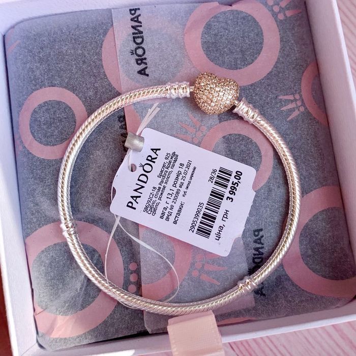 Браслет Пандора, Pandora оригінал, новий браслет пандора прикраса