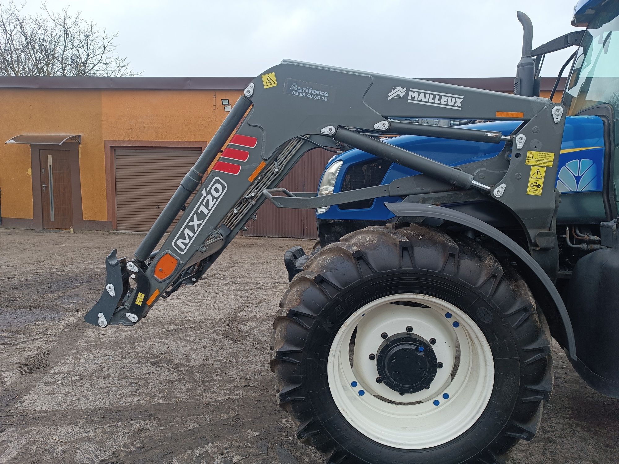 Ładowacz czołowy Mailleux mx120 bardzo ładny