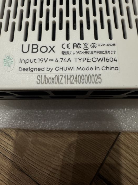 Mini PC Chuwi UBox 32GB/512GB