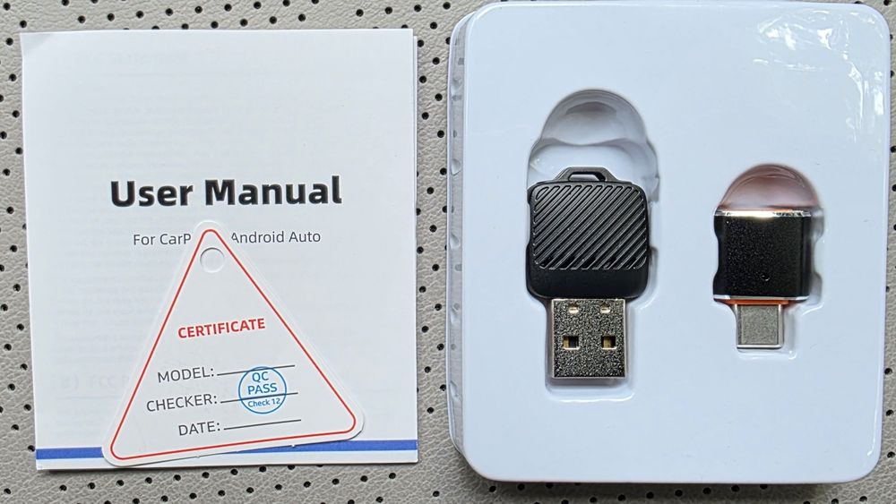 Xiaoml 2 in1 Wireless Android Auto/Car Play Adapter