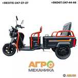 Электротрицикл грузовой FORTE GP-1000-P (черный)