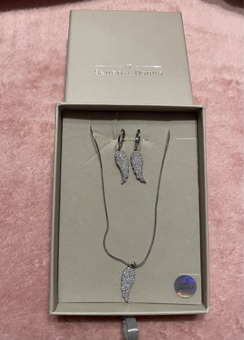 Conjunto de Prata (Asas de Anjo) Senso di Donna