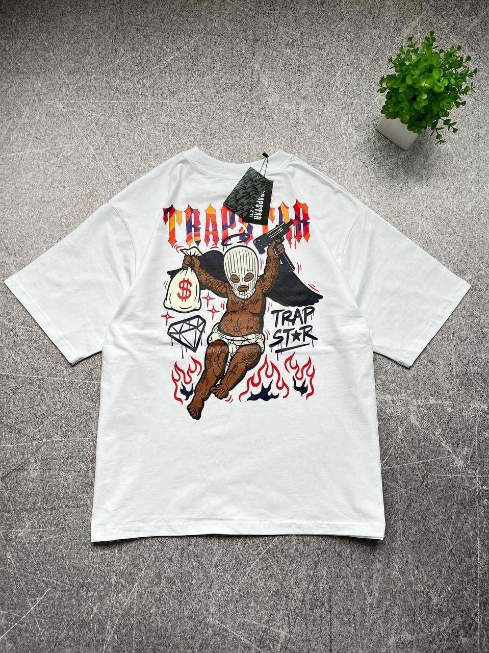 Оверсайз Футболка Trapstar з бірками