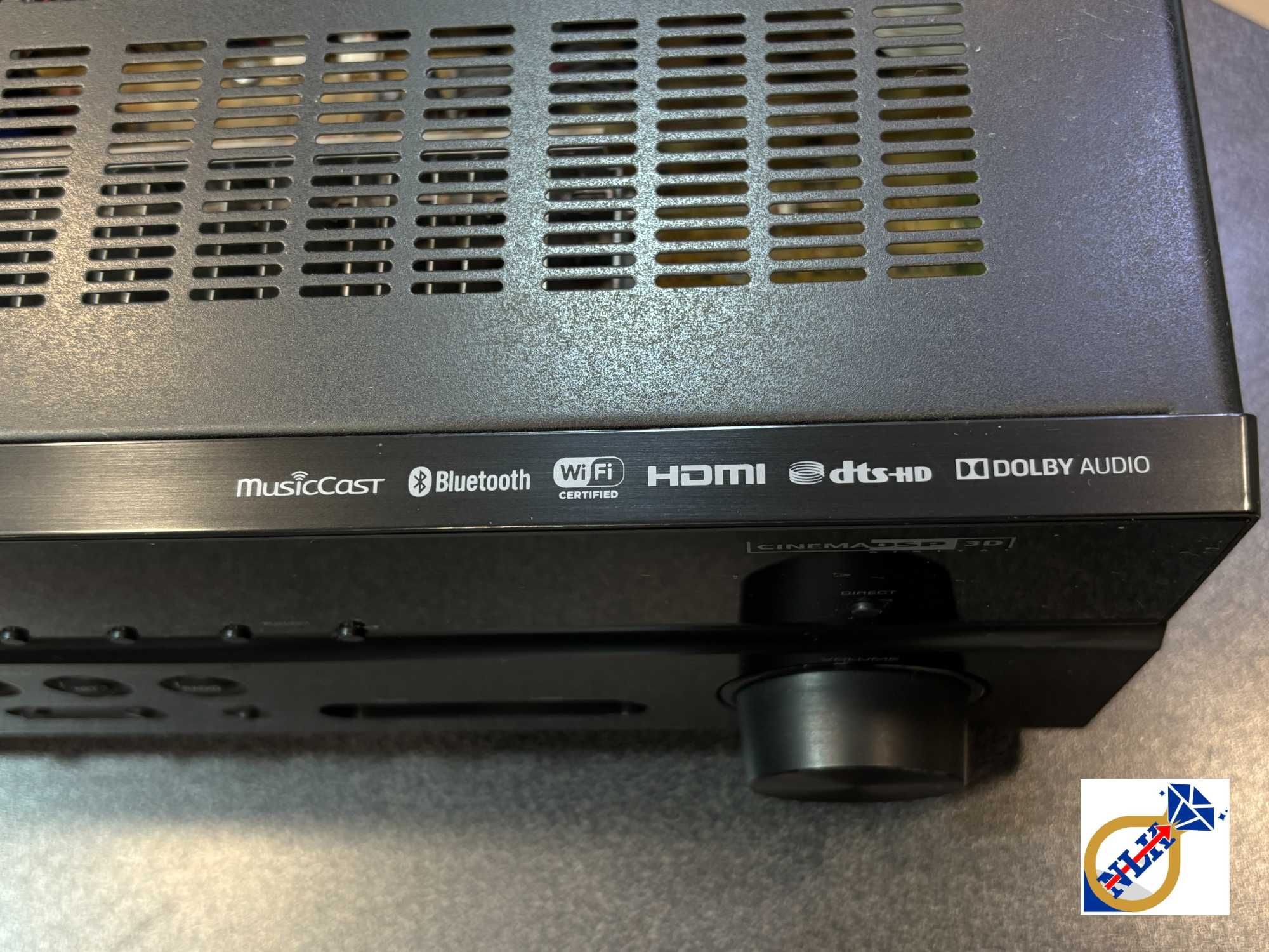 Amplituner Yamaha RX-V485 Wifi, BT, 4K MusicCast / Możliwa wysyłka /