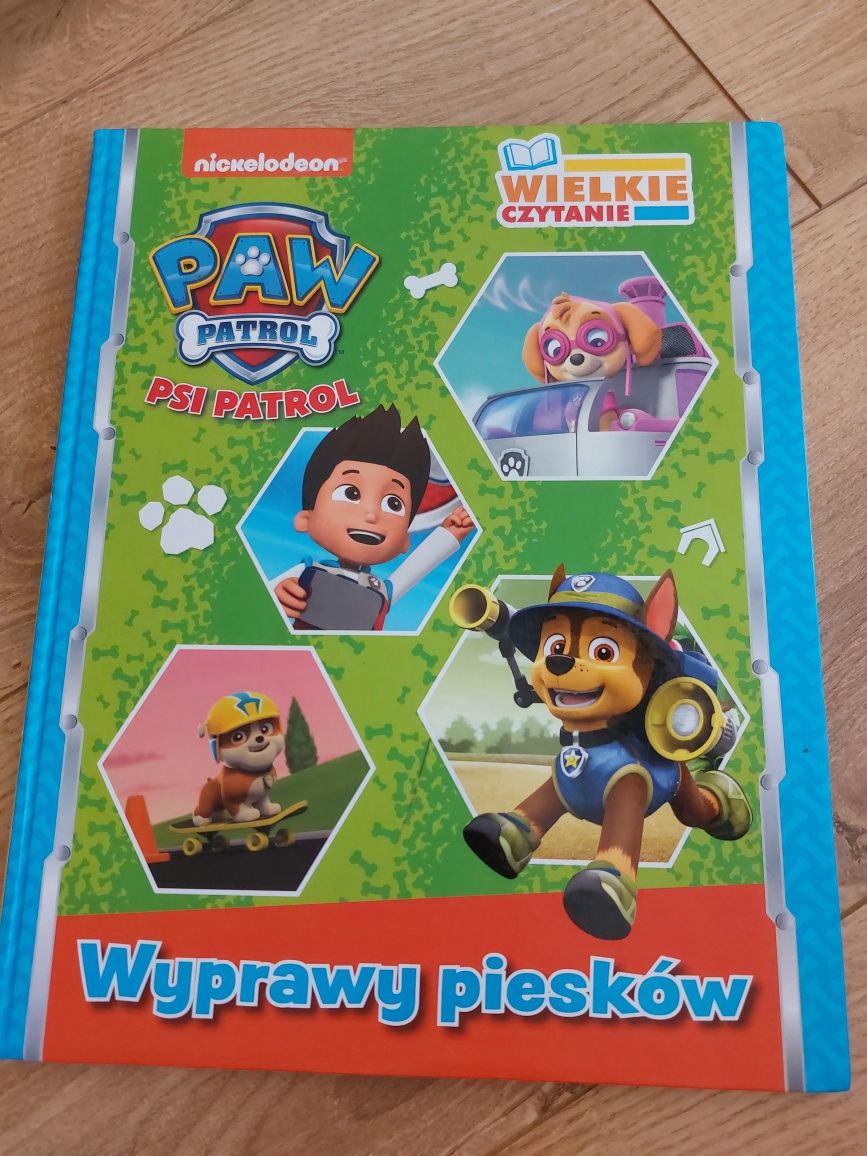 Ksiazka Wyprawy piesków Psi Patrol