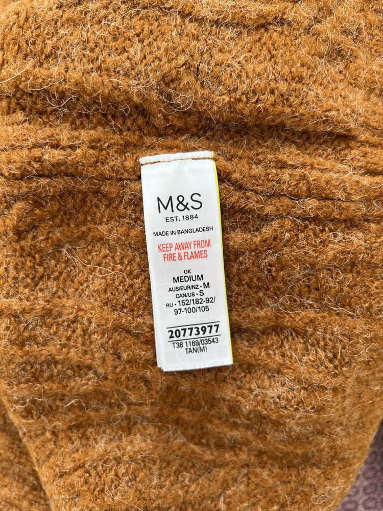 Новий светр marks&spencer шерсть р. m-l