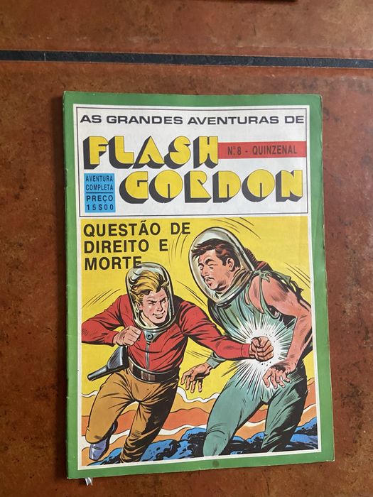 Revistas Flash Gordon – fascículos antigos (1988)
