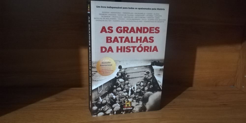 Livro - As grandes batalhas da história - Como novo