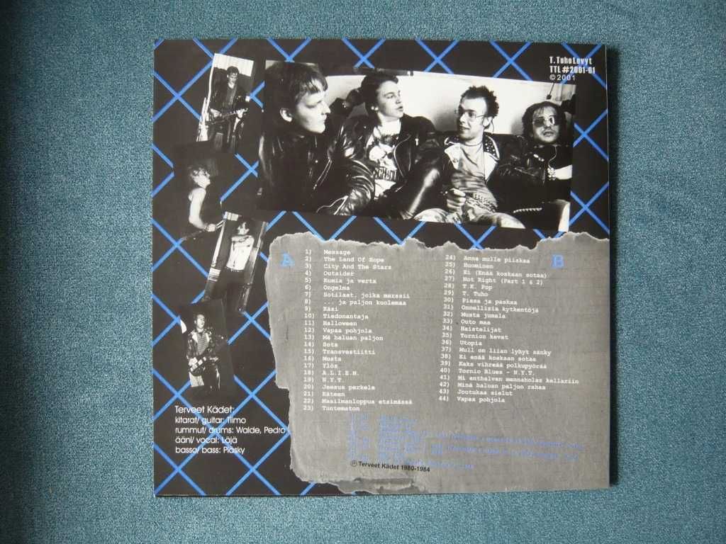 TERVEET KADET - Mi Enthalvan - TK Historiaan 80-84 LP (HC/punk)