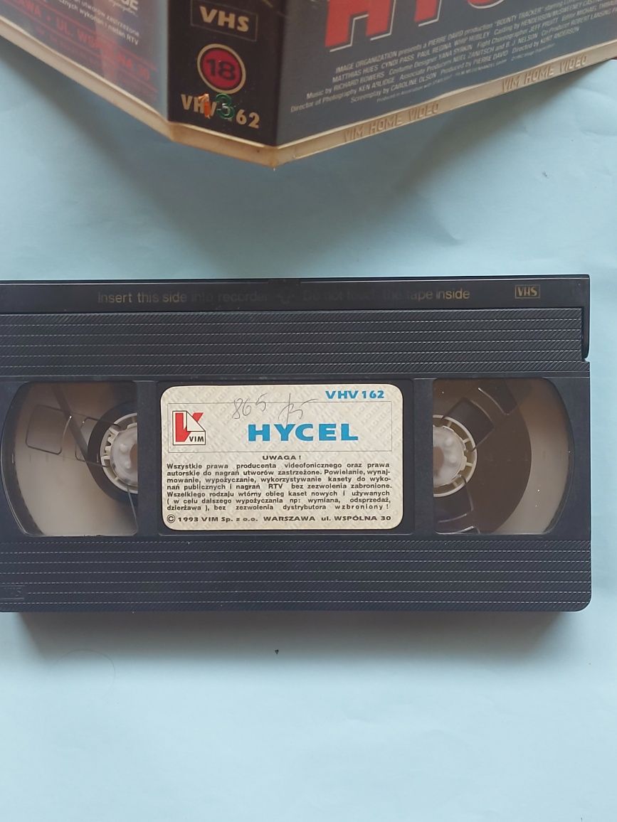 Kaseta VIDEO VHS orginalna HYCEL 1993rok karate unikatowa