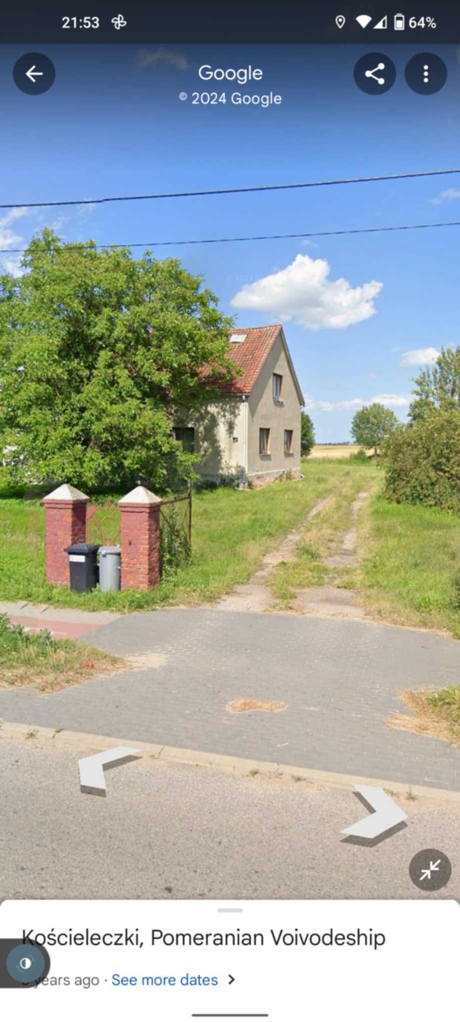 SPRZEDAM Nieruchomość w Kościeleczkach/Malbork