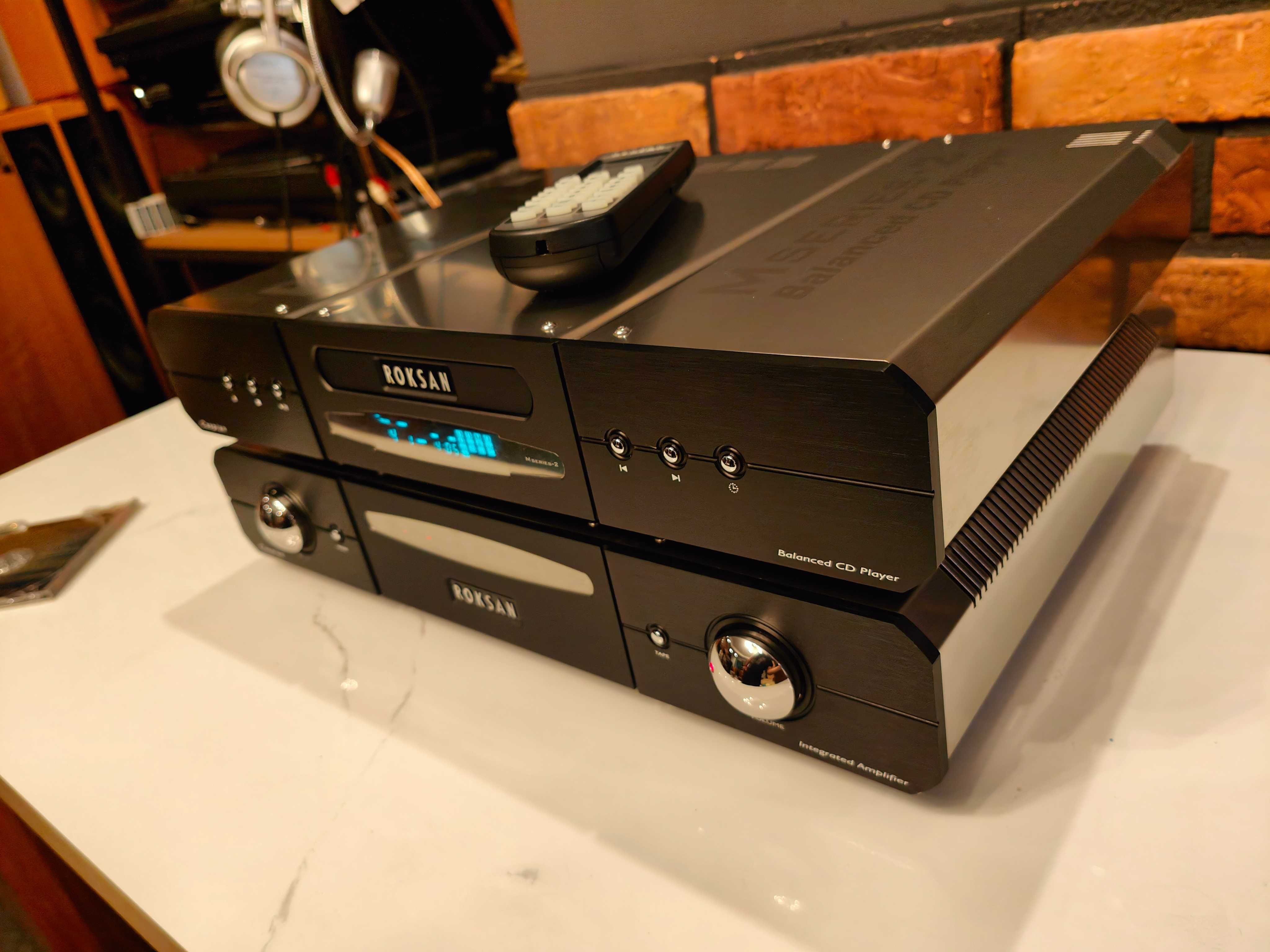 ROKSAN CASPIAN M2 Wzmacniacz + Cd ! Pilot instrukcje ! ENGLAND