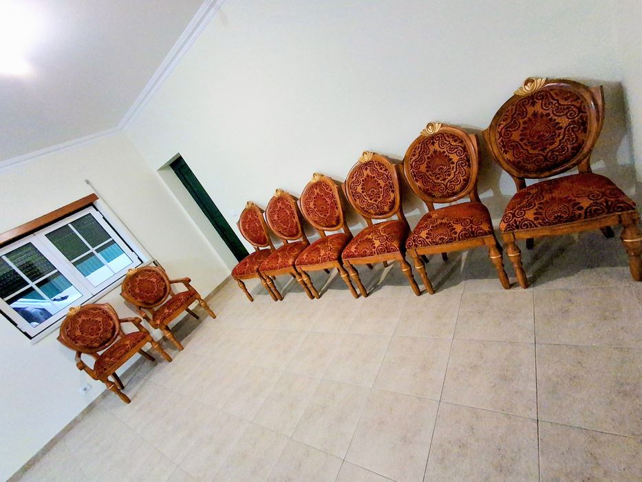 Conjunto jantar Luís XV