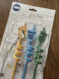 Plastikowe rurki słomki do napojów Harry Potter impreza tematyczna bal