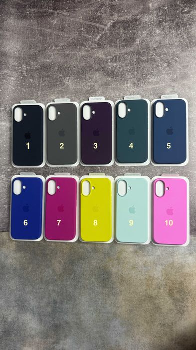 Чохол Silicone Case MagSafe з кнопкою + Animation iPhone 16 16 Pro Max