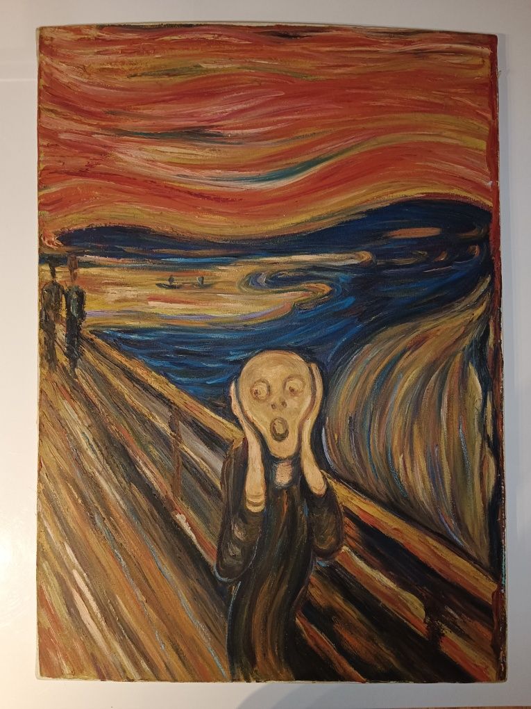 Krzyk Edvard Munch reprodukcja 70x50 obraz Scream