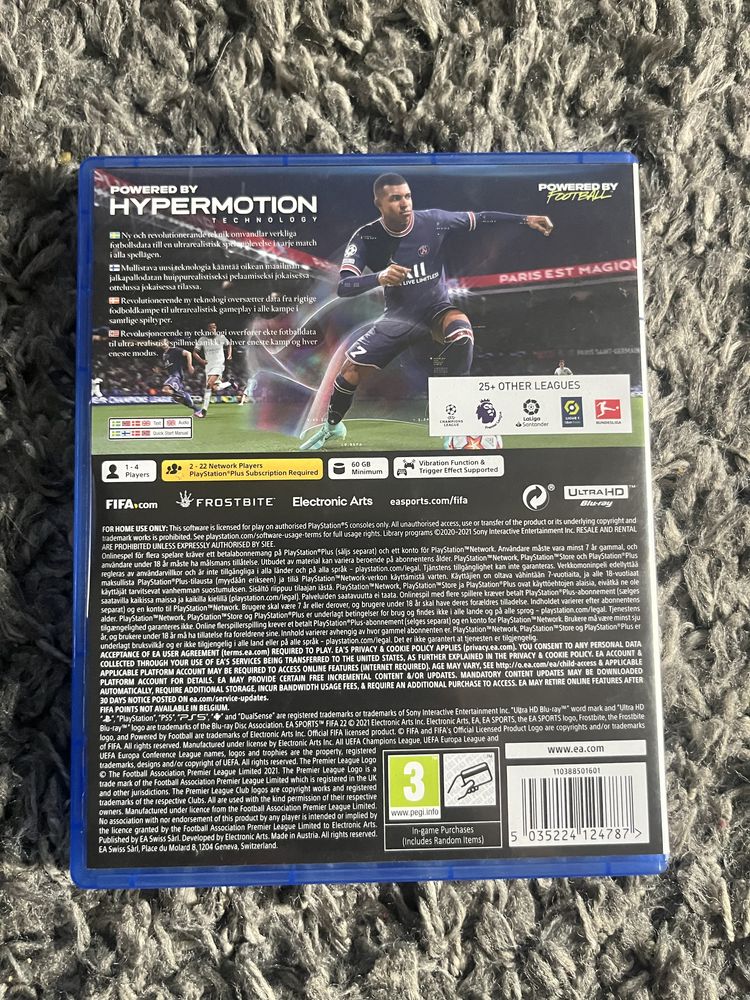 Fifa 22 Ps5 como novo