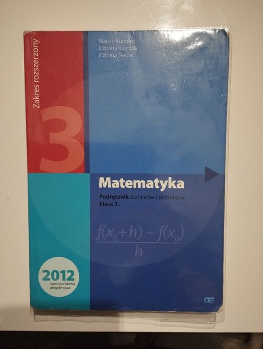 Matematyka 3, zakres rozszerzony