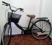 Bicicleta antiga restaurada
