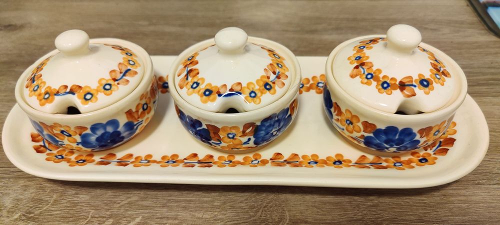 Zestaw do przypraw PRL Włocławek