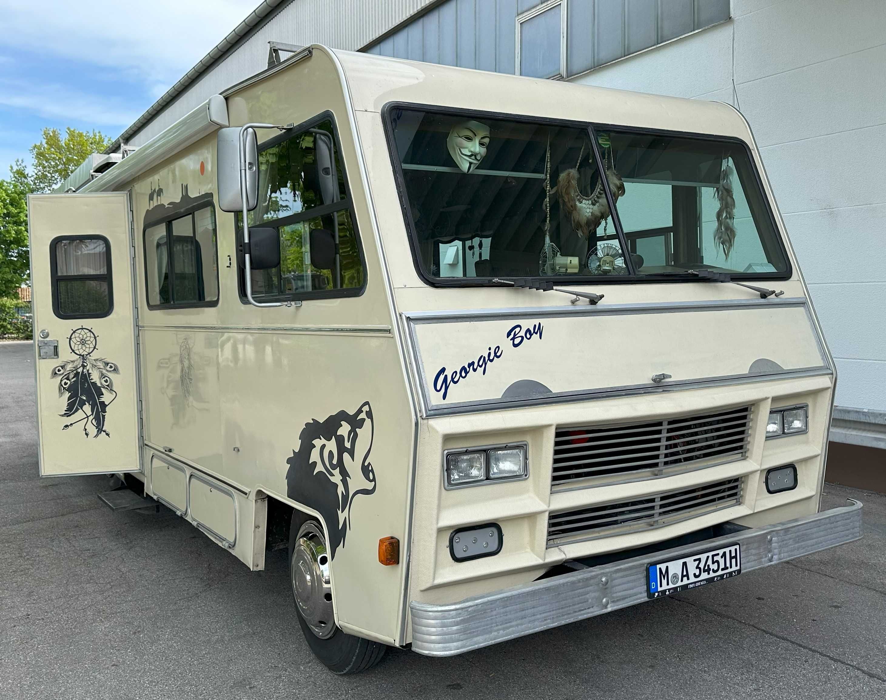 Dodge M 500 V8 7,2 Benzyna Kamper Domek na Kolach