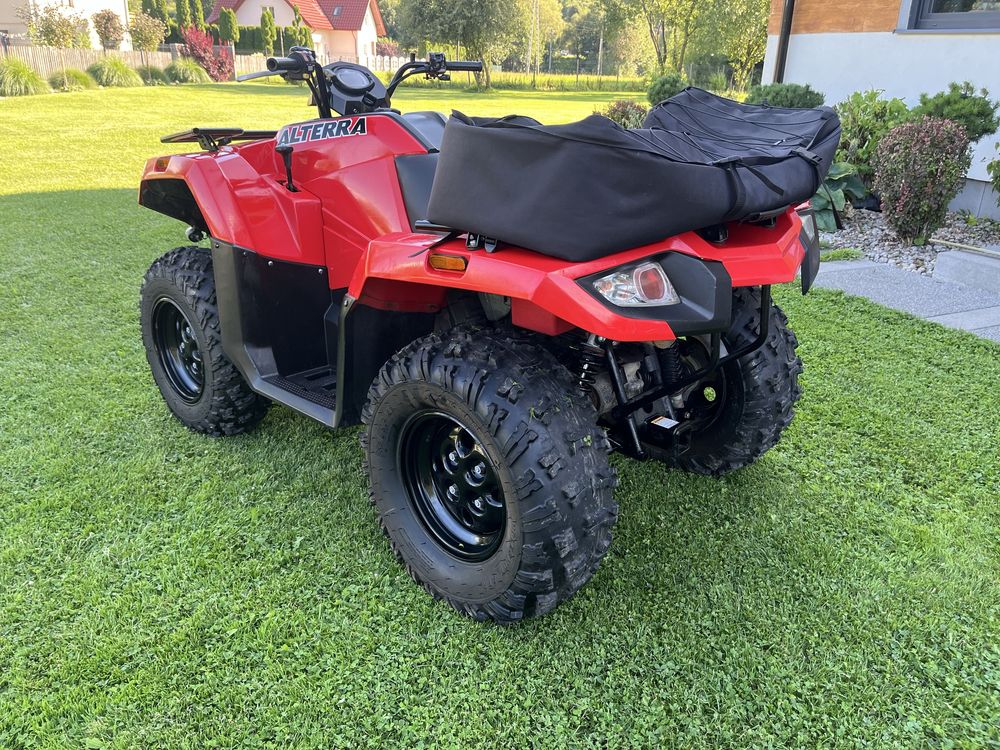 Arctic cat 400 alterra 2016 naped 4x4 nowe opony quad
