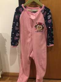 Pijama Menina Polar Rosa