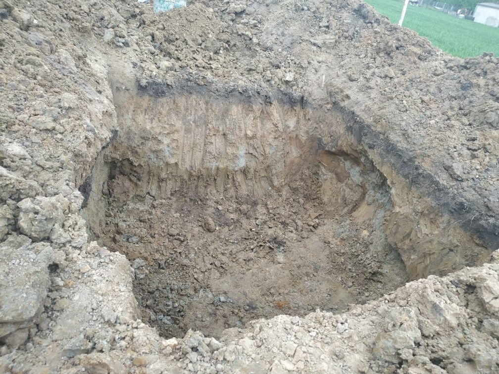 Usługi minikoparka koparka wywrotka wiertnica transport
