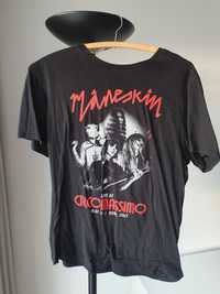 T-shirt Merchandise Maneskin ao vivo em Roma