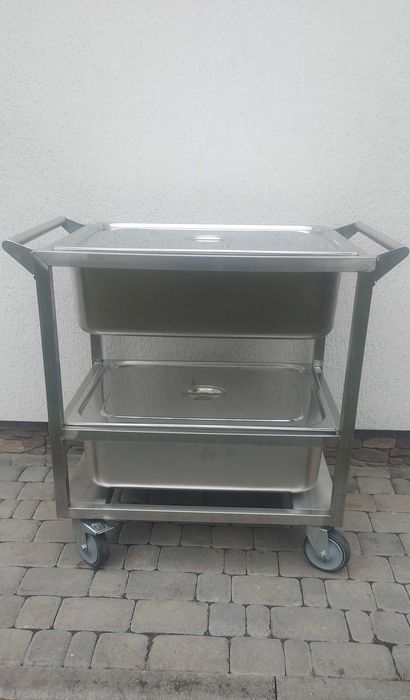 Візок сервірувальний для кейтерингу або кухні з гастроємностями