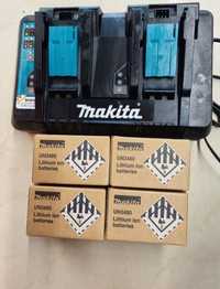 Makita НАБІР акумуляторів 4 акумулятора LXT 5.0 А-год зарядка бистра