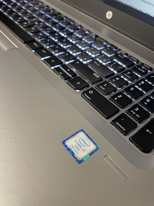 Ноутбук HP EliteBook 850g4 i7-7600 SSD 256 ОЗП 8gb