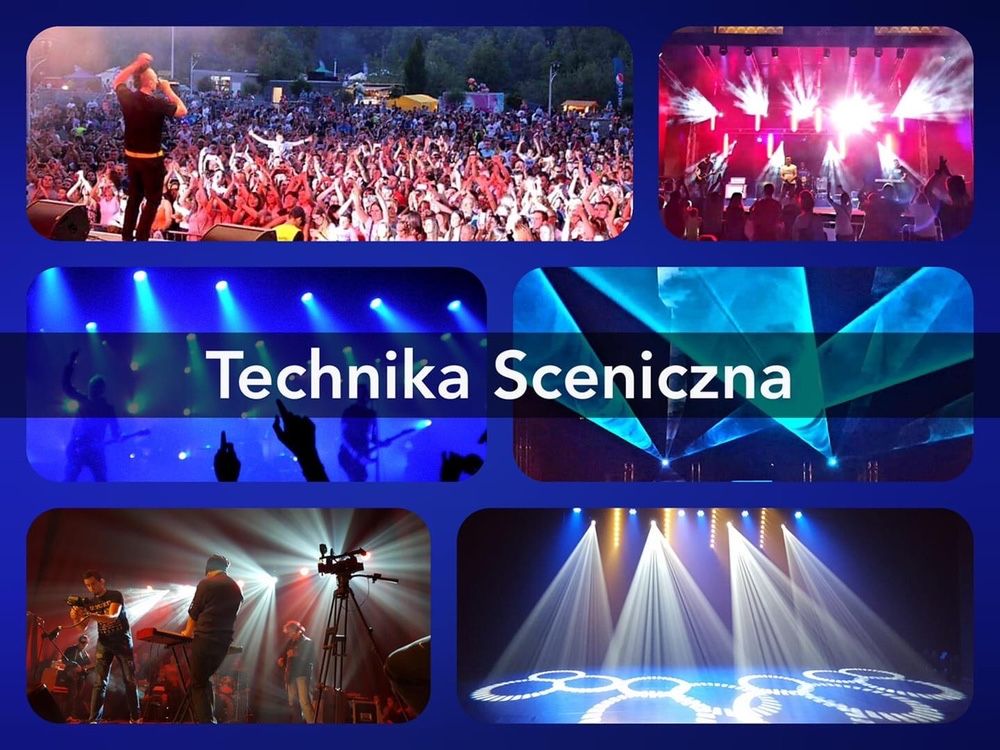 Nagłośnienie Oświetlenie Scena Podesty realizacja eventów