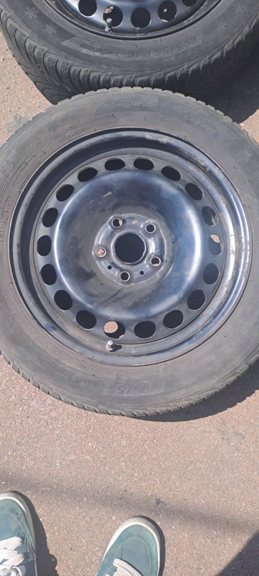 Резина зимня з дисками MICHELIN 205/55 R16