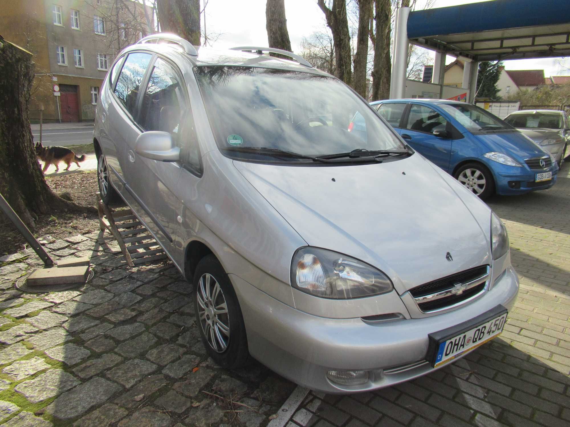 Chevrolet Rezzo 2006r 1.6 benzyna 107 km minivan zadbany niski przebie