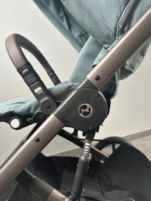 Wózek dziecięcy Cybex Balios S Lux 3w1 Niebieski Błękitny Baby blue