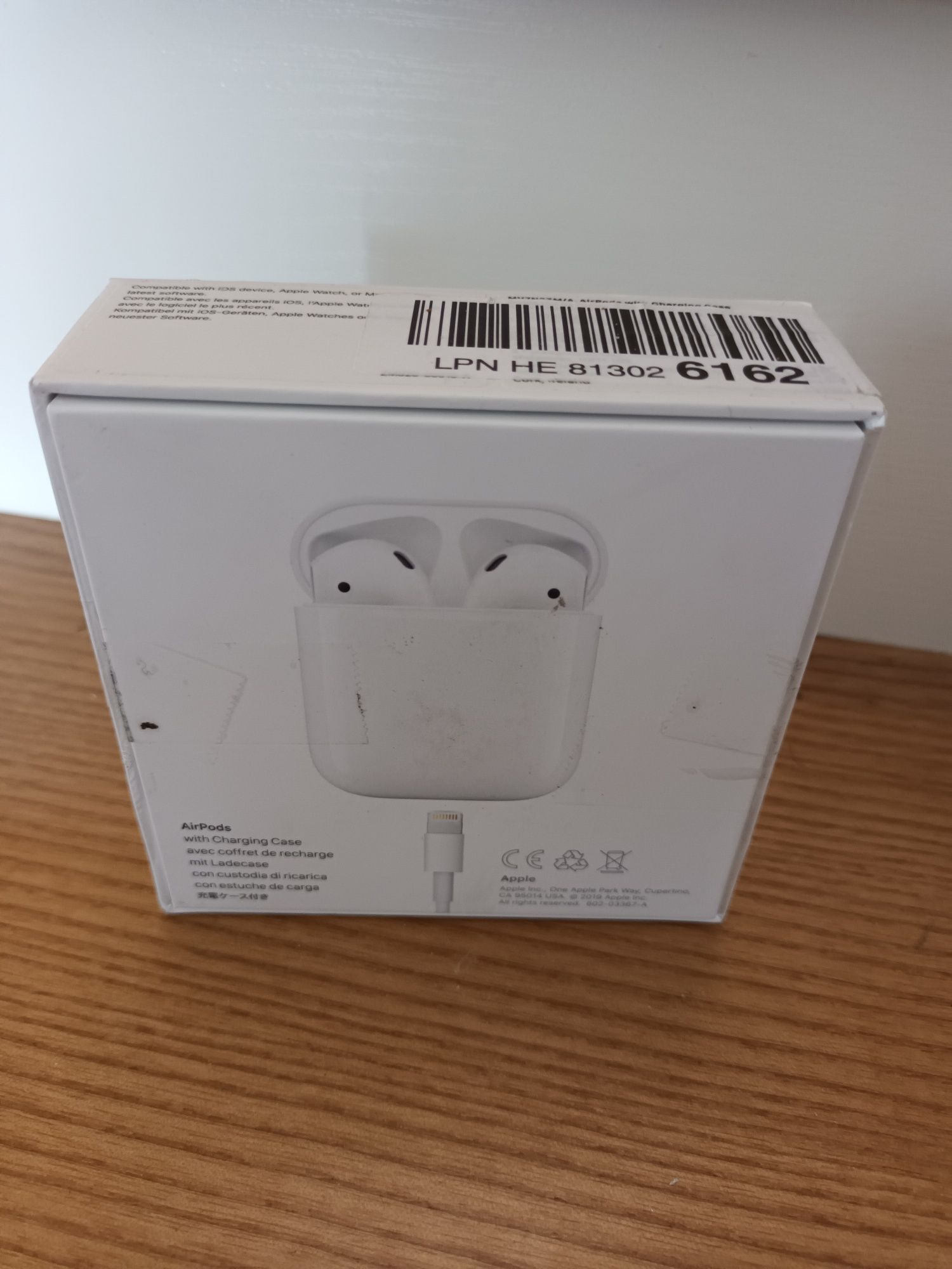 Słuchawki bezprzewodowe AirPods